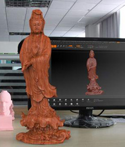 觀(guān)音立體浮雕