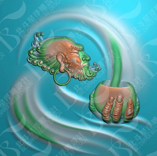 老師作品：羅漢