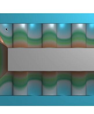 使用精雕軟件制作雨瓦