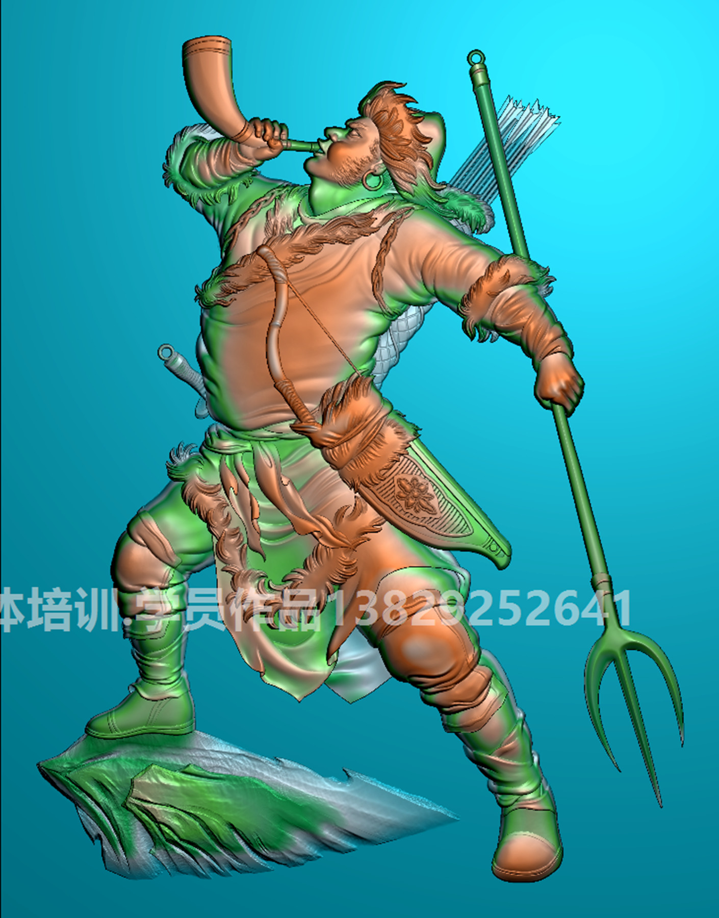 吹牛.....角號的戰(zhàn)士