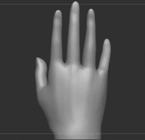 ZBrush快速畫手部大型（上）