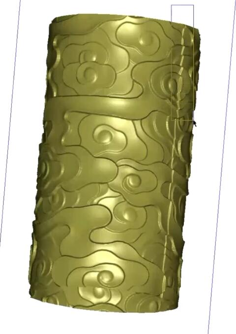 輥筒(圓柱)類模型鑲接技巧